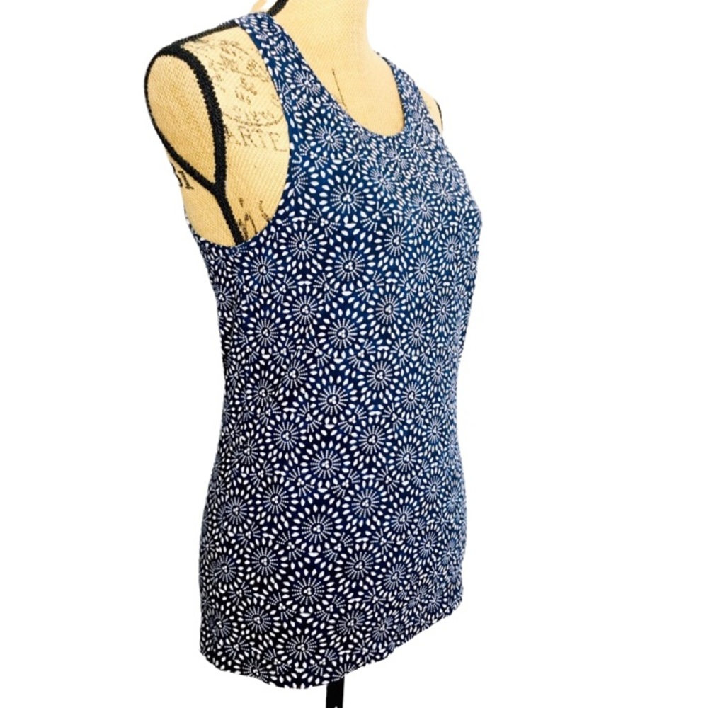 L.O.G.G. By H&M Stretchy Casual Floral Summer Tank Top XS